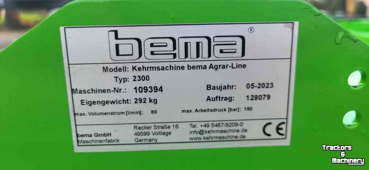 Balayeur Bema BEMA 20 AGRAR-LINE