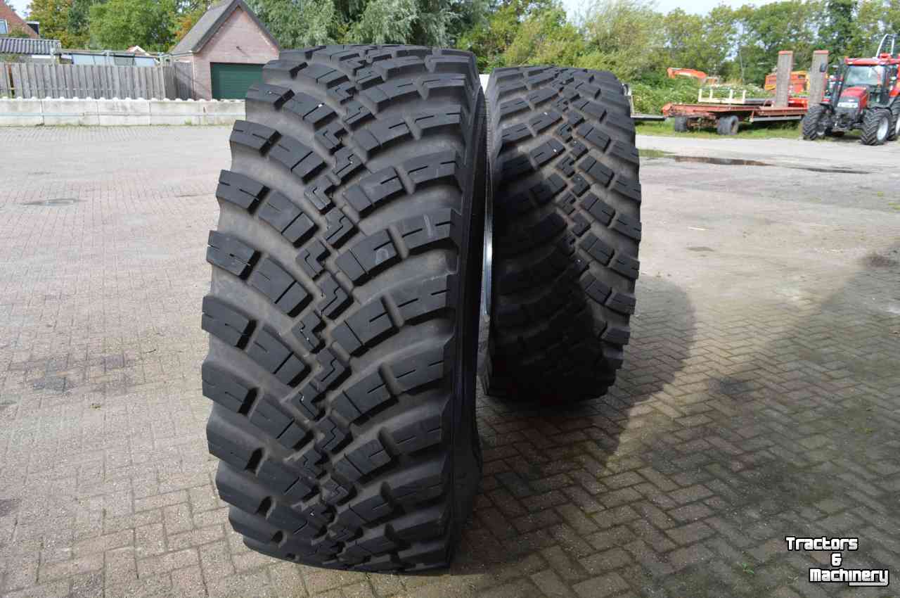 Roues, Pneus, Jantes, Barillets Jumelage BKT ridemax 697 710/70r38 90%