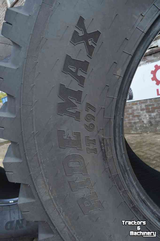 Roues, Pneus, Jantes, Barillets Jumelage BKT ridemax 697 710/70r38 90%