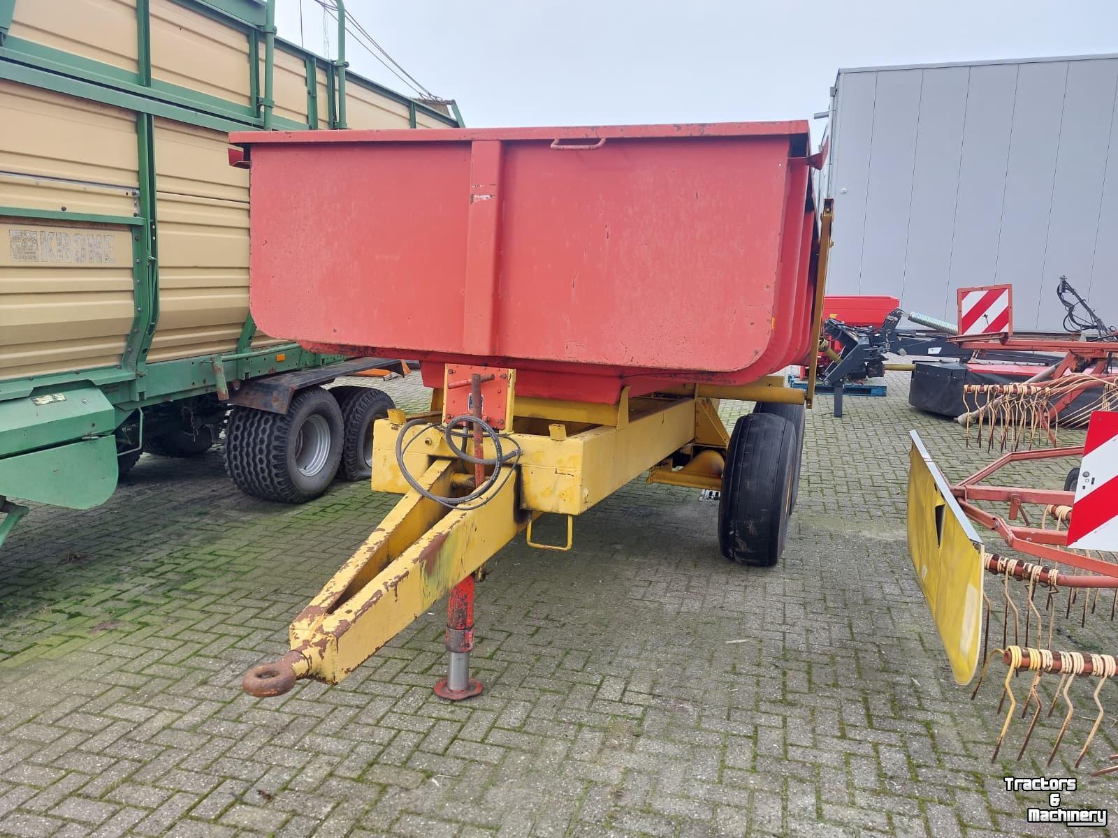 Benne agricole Schuitemaker 8 Tons
