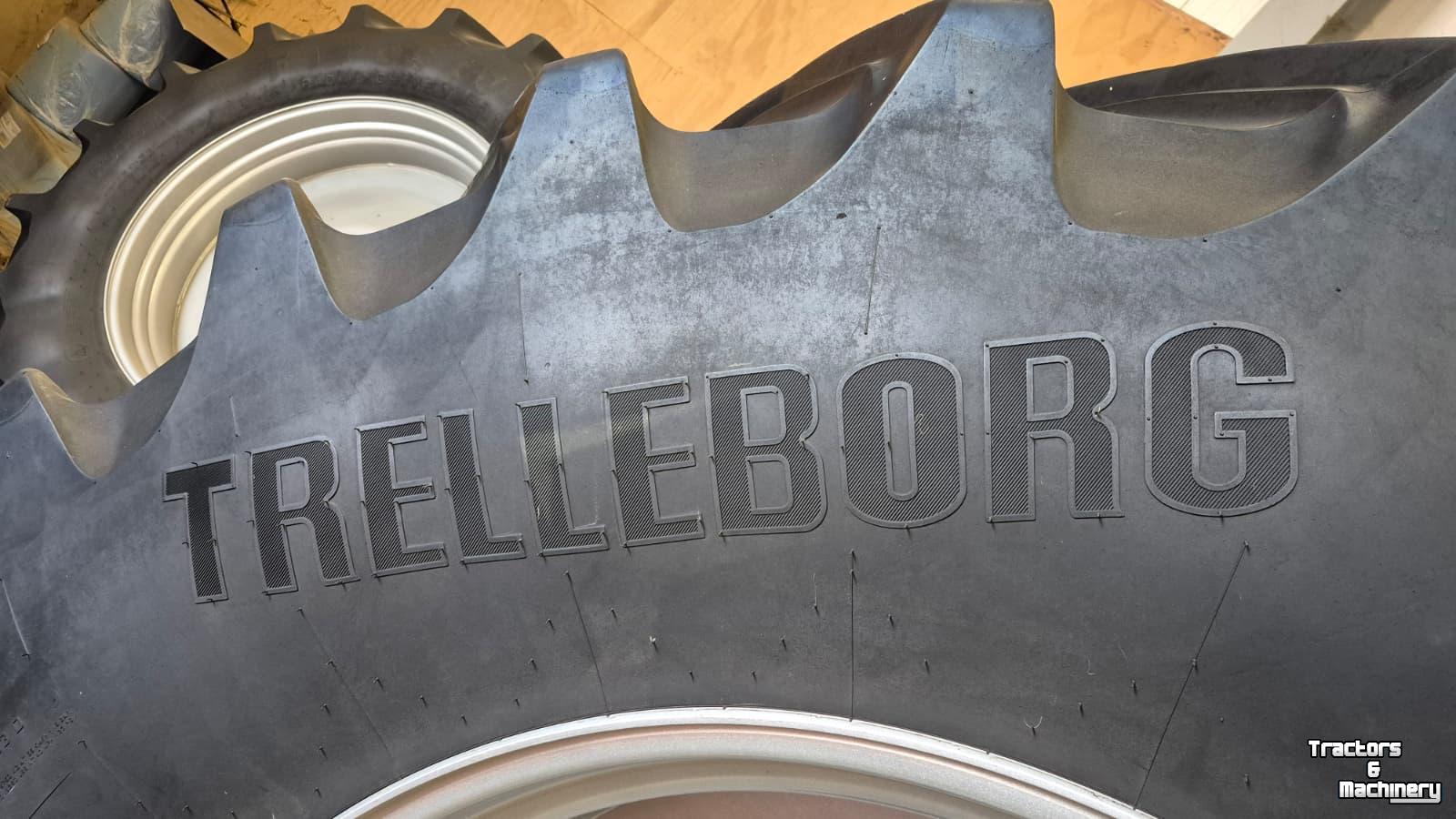 Roues, Pneus, Jantes, Barillets Jumelage  Trelleborg 750/70R44 + 650/60R38