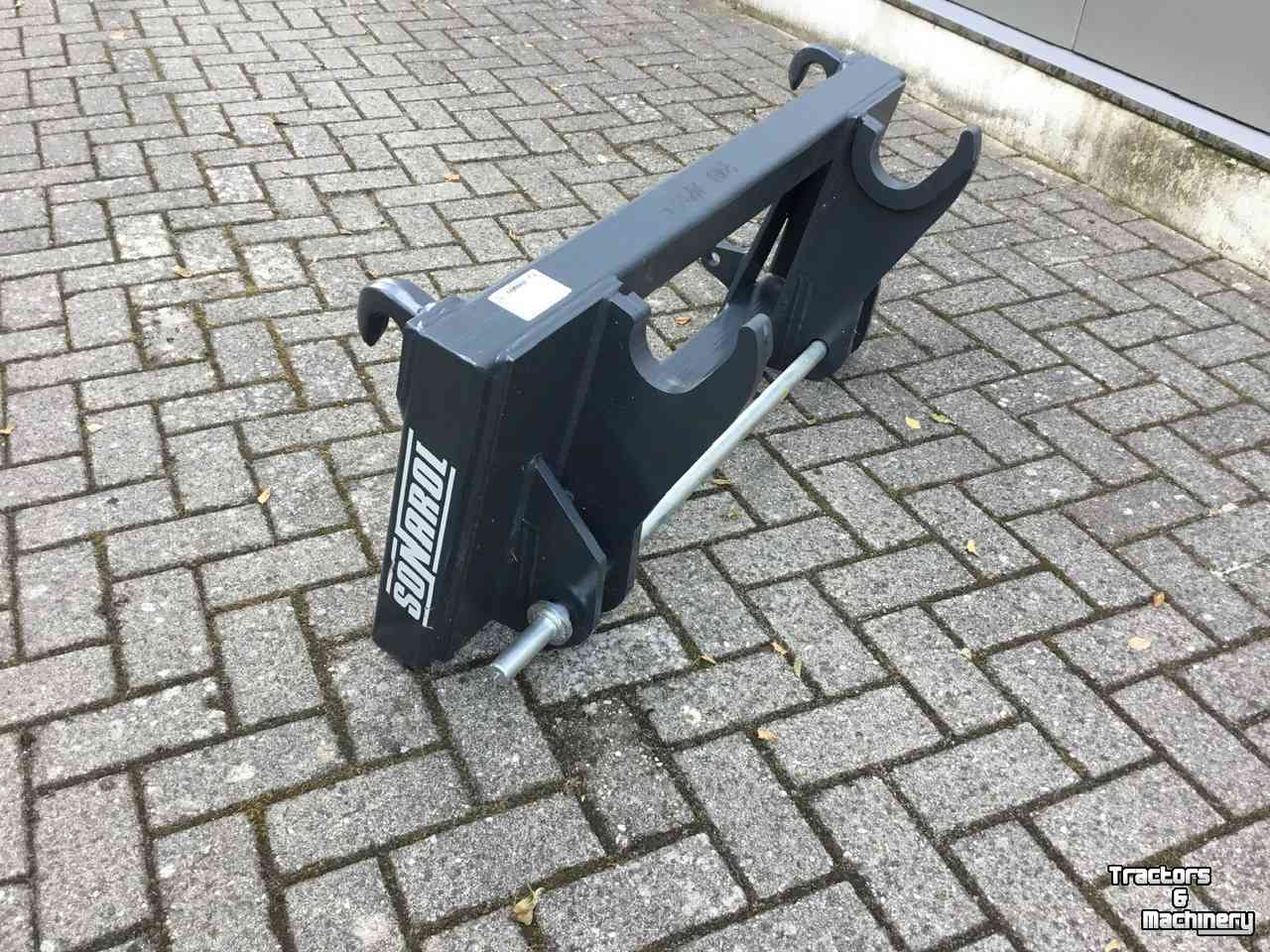 Attaches rapides godets Manitou MBW adapter Manitou  Euro met zijontgrendeling