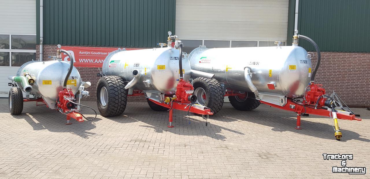 Tonneau de lisier Vaia Water tank MB 60