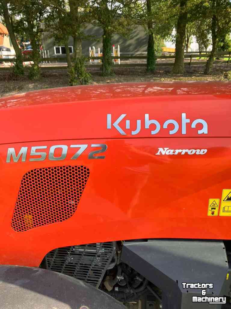 Tracteurs Kubota m5072 NARROW
