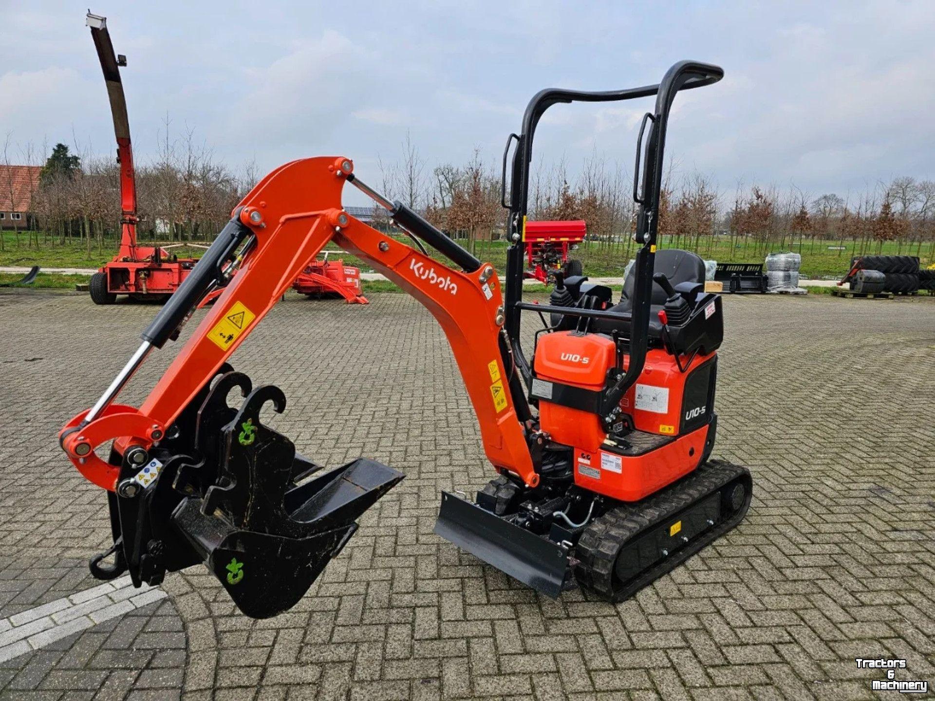 Mini pelleteuse Kubota U10-5