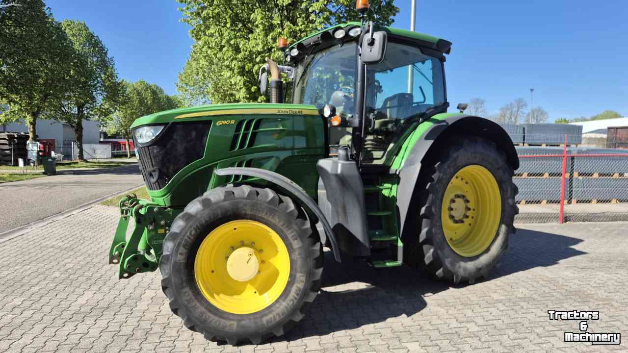 Tracteur John Deere 6190R AP 50, Fronthef, TLS, HCS