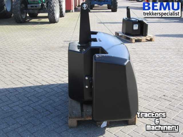 Poids frontaux  2500 KG gewichtenblok, frontgewicht