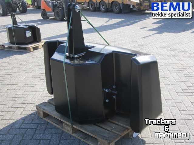 Poids frontaux  2500 KG gewichtenblok, frontgewicht