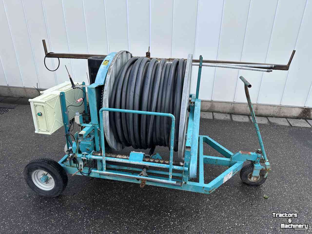 Enrouleur de tuyau  Irriland Irriland 100/40/110 slangenhaspel gegalvaniseerd, 110 meter x 40 mm ø, met afstandsbediening