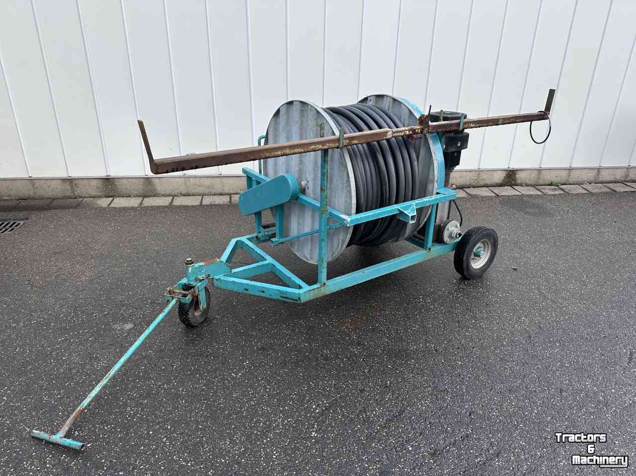 Enrouleur de tuyau  Irriland Irriland 100/40/110 slangenhaspel gegalvaniseerd, 110 meter x 40 mm ø, met afstandsbediening