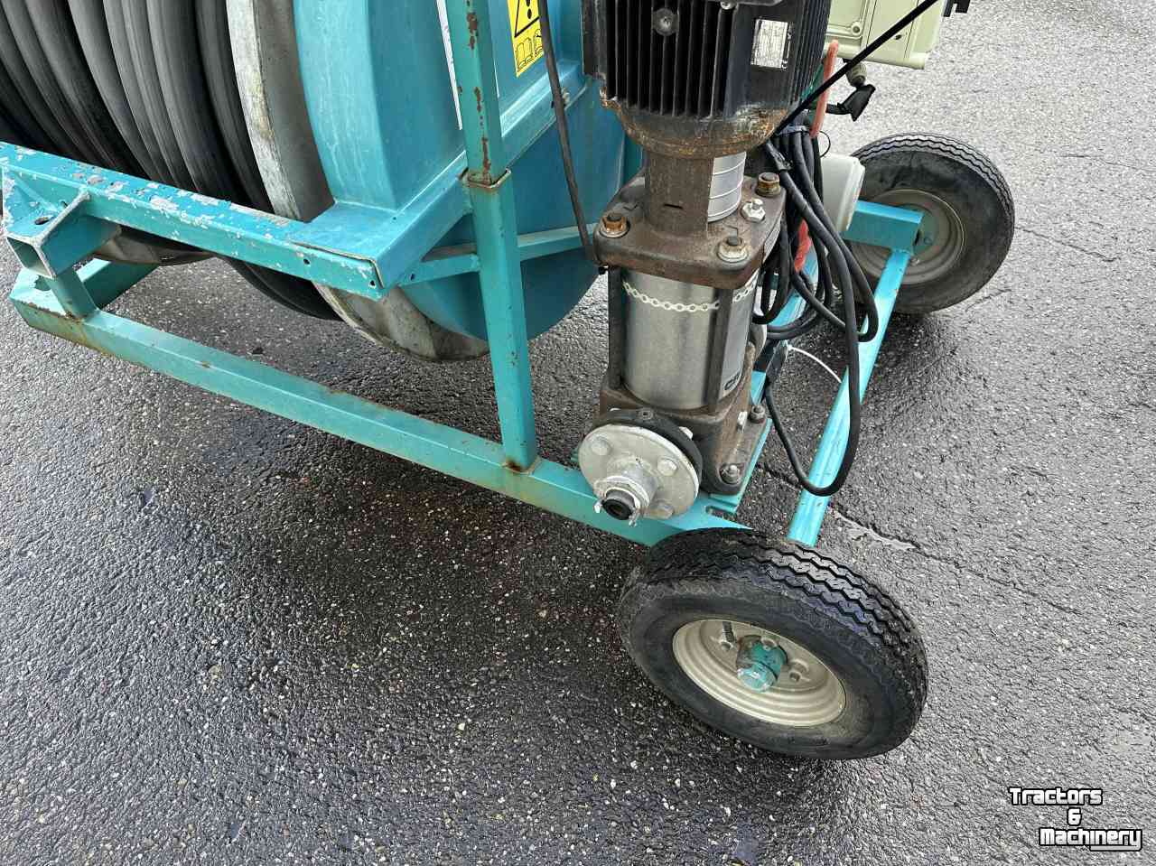 Enrouleur de tuyau  Irriland Irriland 100/40/110 slangenhaspel gegalvaniseerd, 110 meter x 40 mm ø, met afstandsbediening