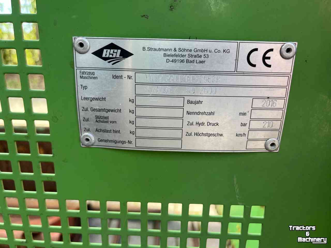 Désileuse à bloc Strautmann Hydrofox HQ 2800