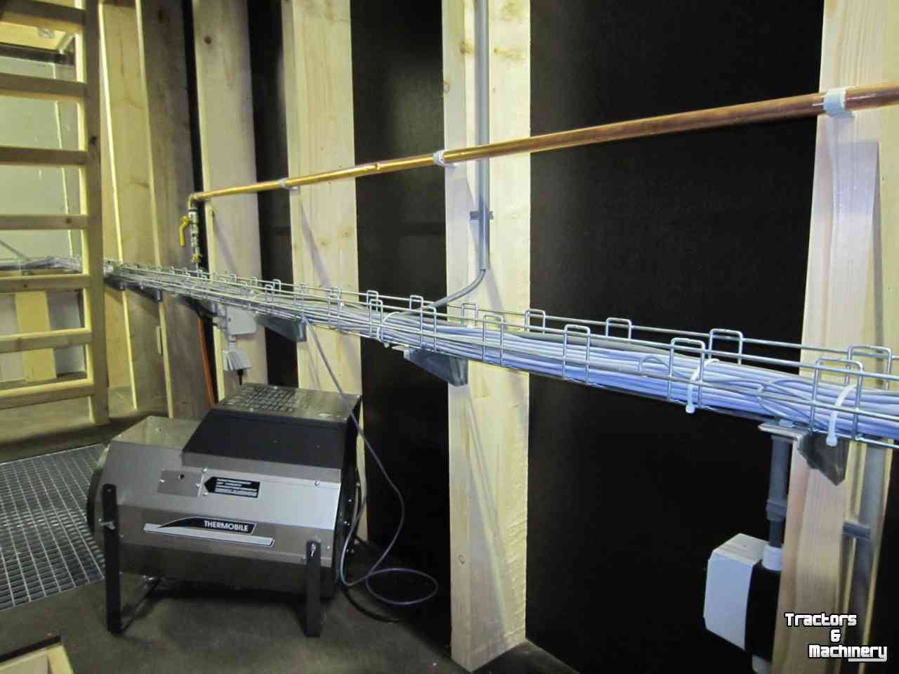 Système de ventilation d‘entrepot Omnivent Uienbewaring, drukwand