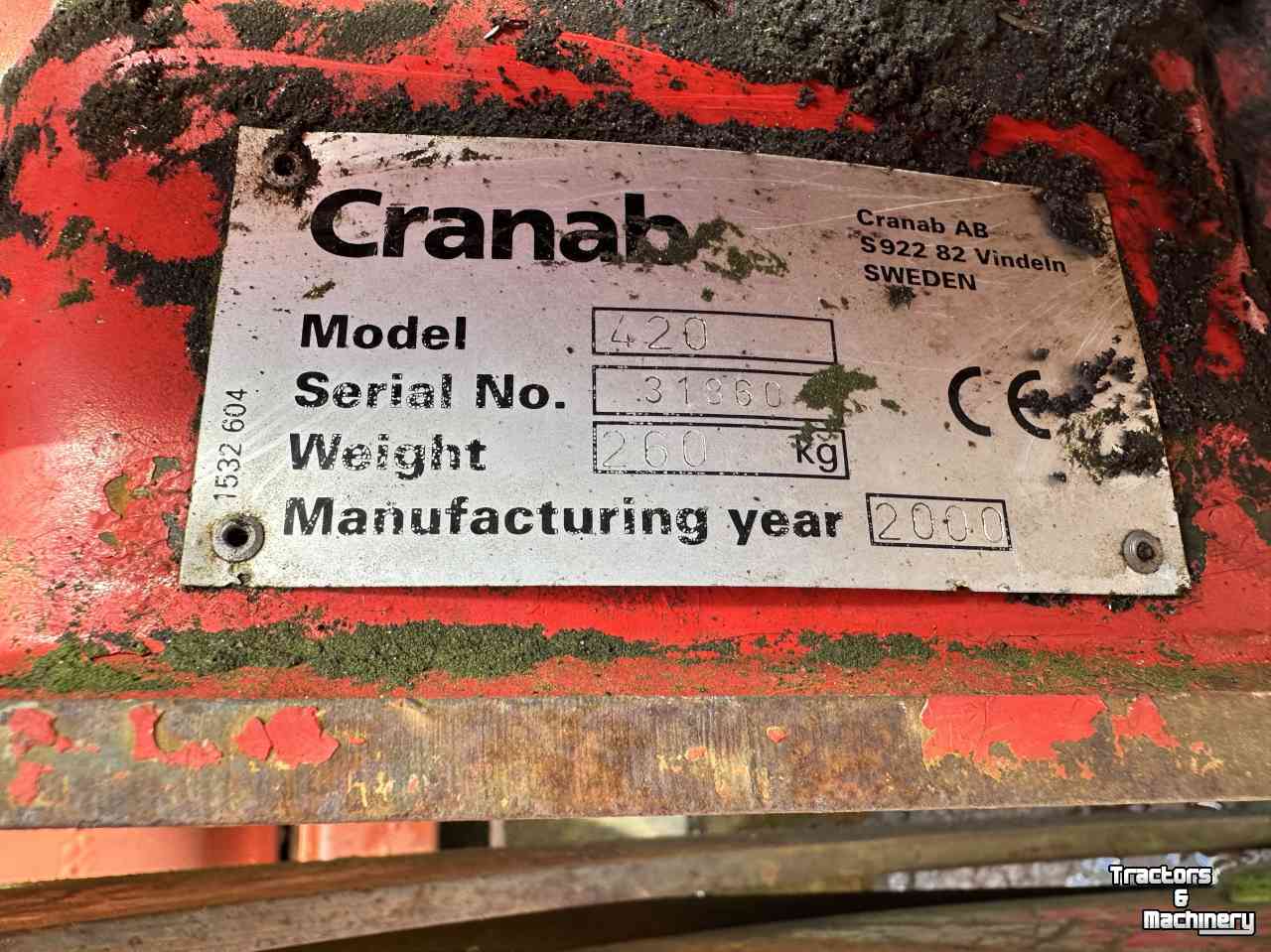 Pince à bois Cranab 420