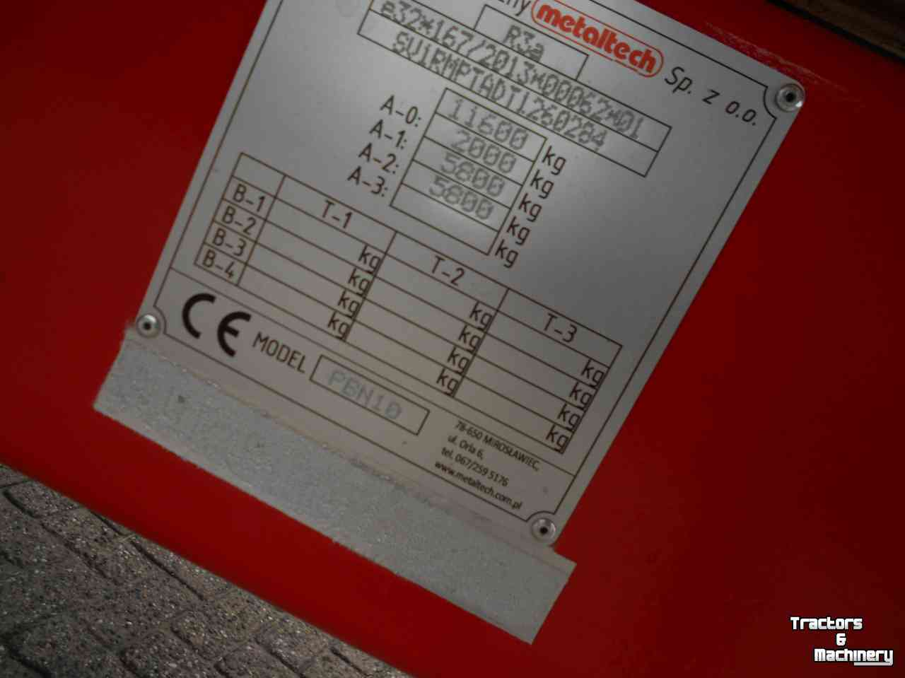 Tombereau / Benne TP BeBoMa prn 10
