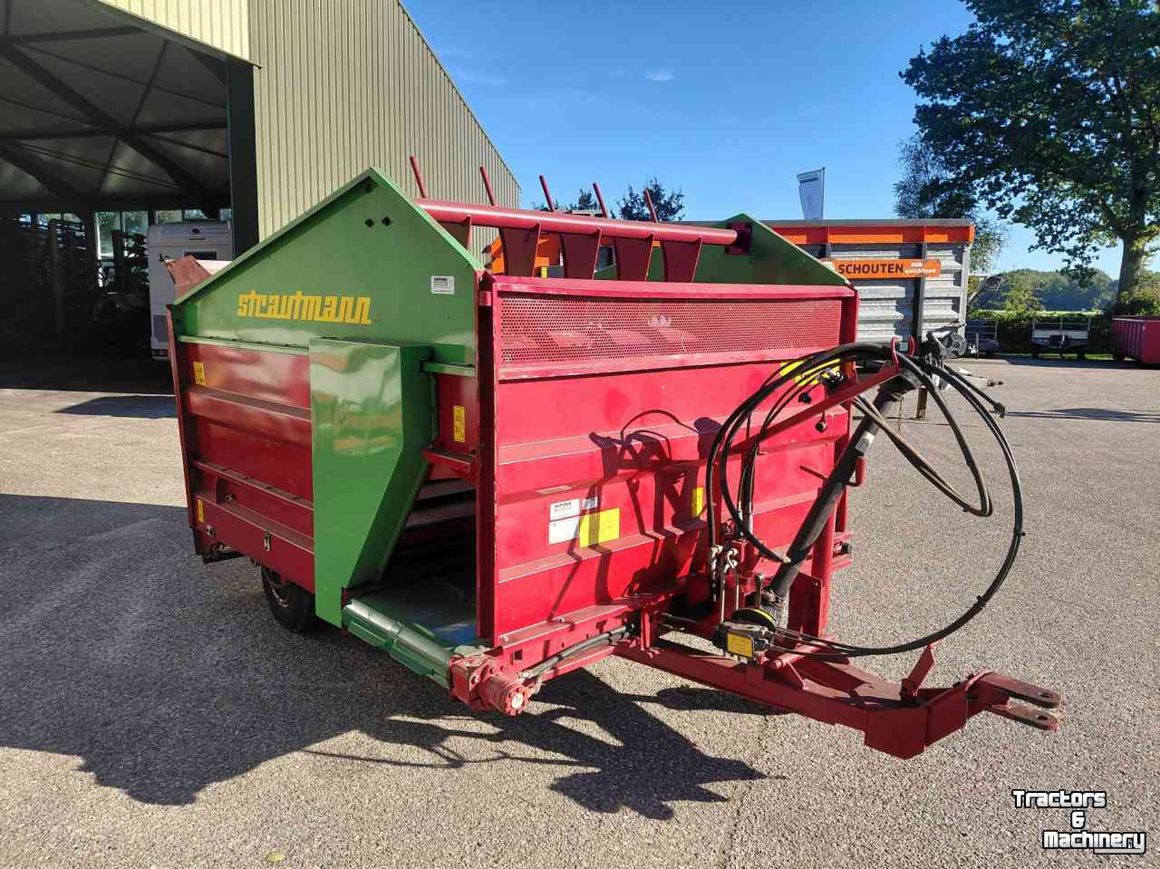 Distributeur de fourrage en bloc Strautmann BVW blokkenwagen