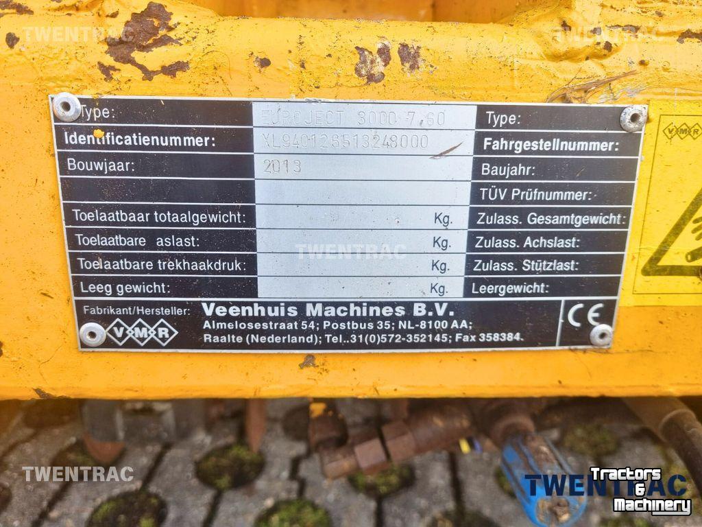 Injecteur de prairie Veenhuis Euroject 3000 7.60 mtr. bemester
