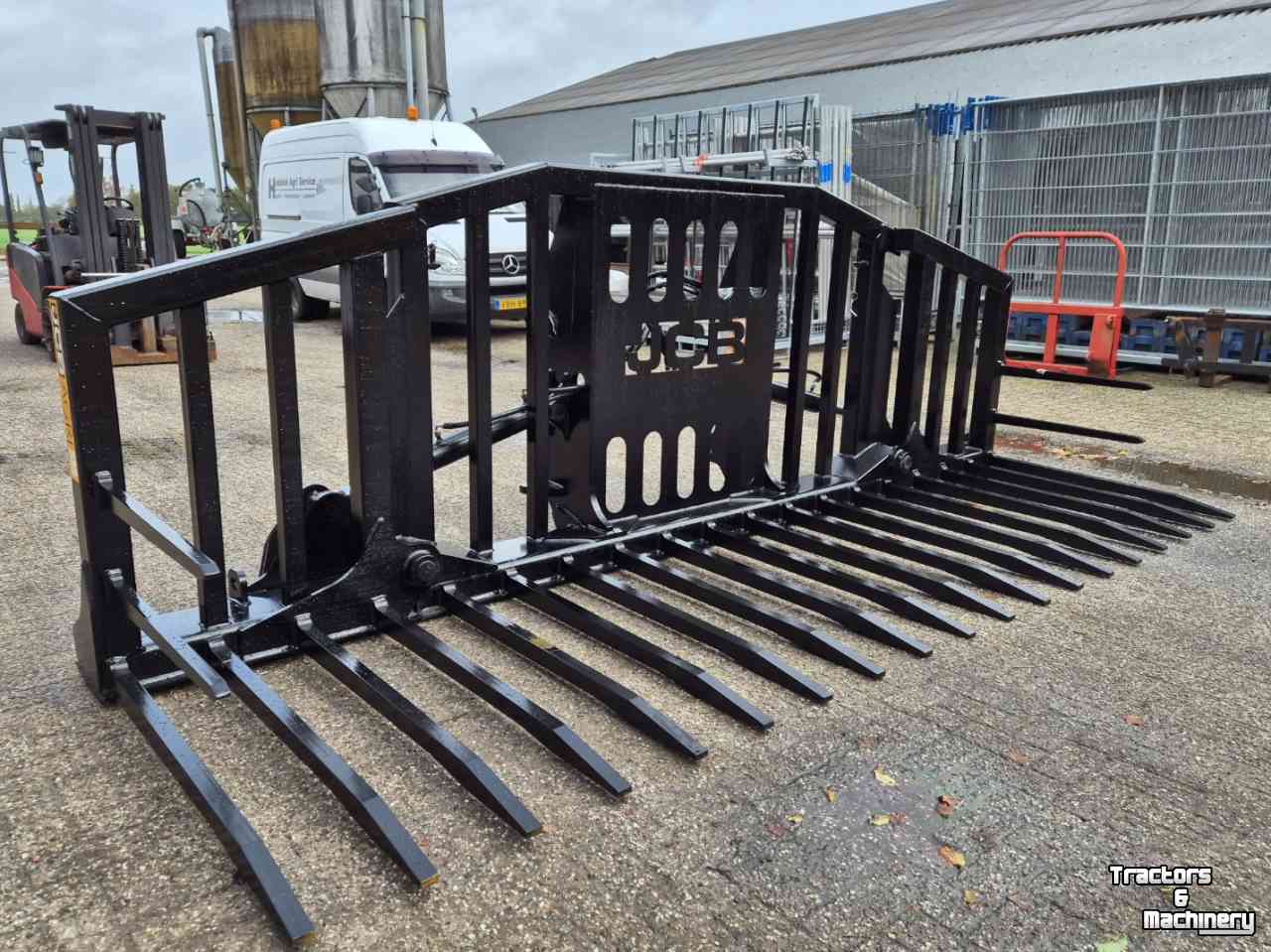 Fourche à ensilage JCB 430 Grasvork shovel NIEUW!
