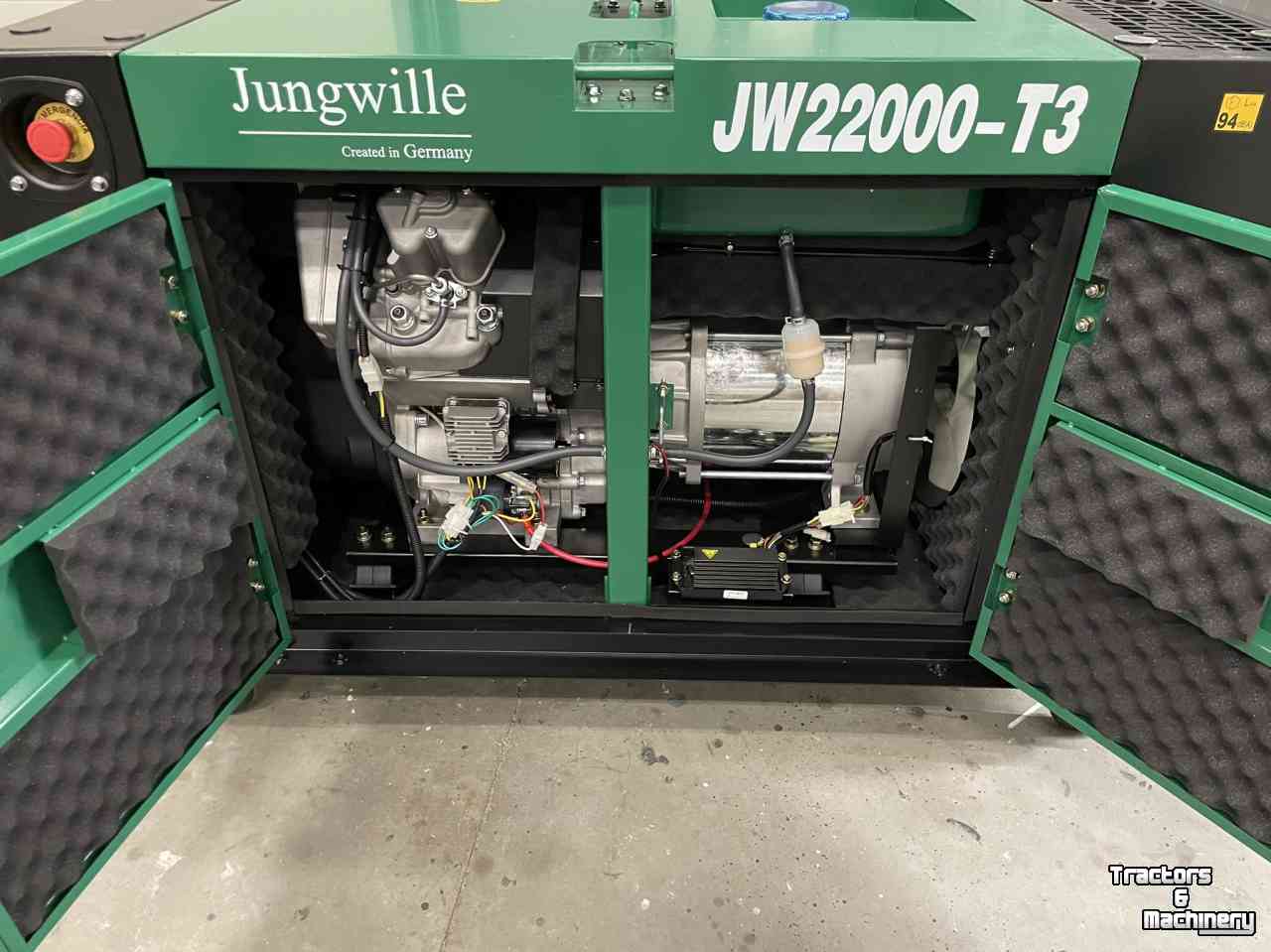 Groupes électrogènes  Jungwille diesel aggregaat JW22000-T3