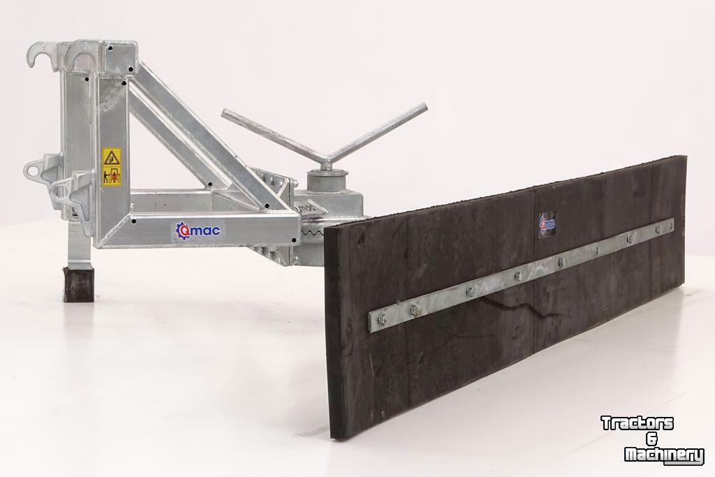 Rabot caoutchouc Qmac 270 MECH SCHUIN EURO
