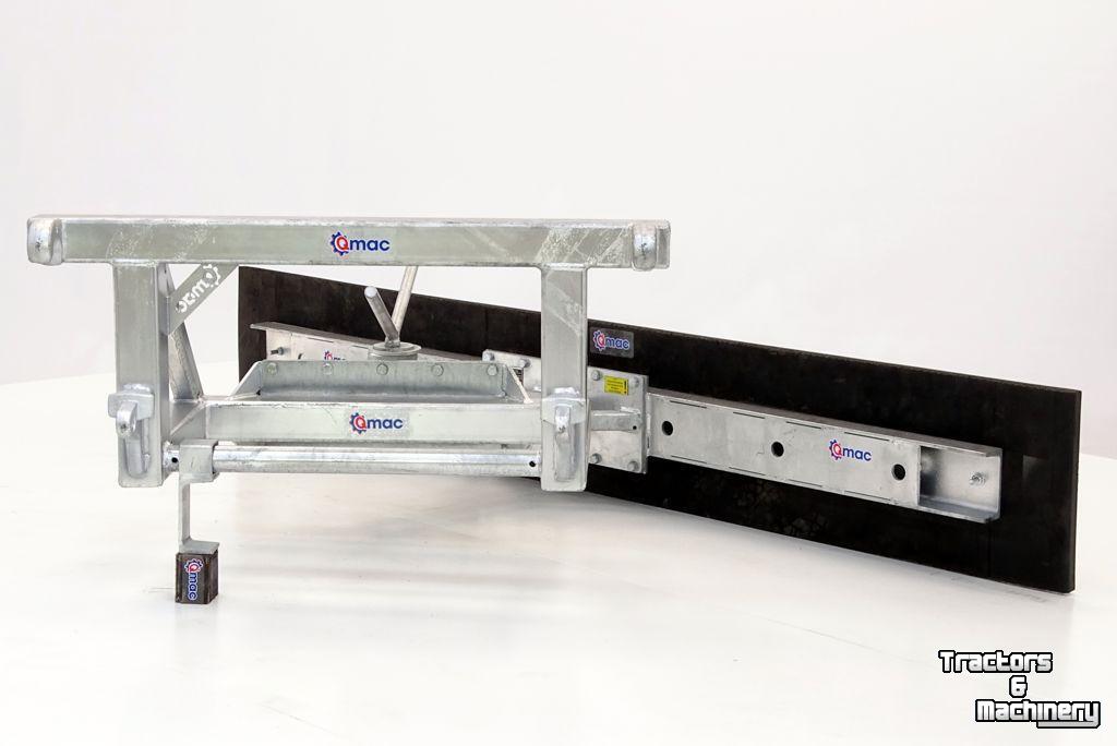 Rabot caoutchouc Qmac 270 MECH SCHUIN EURO