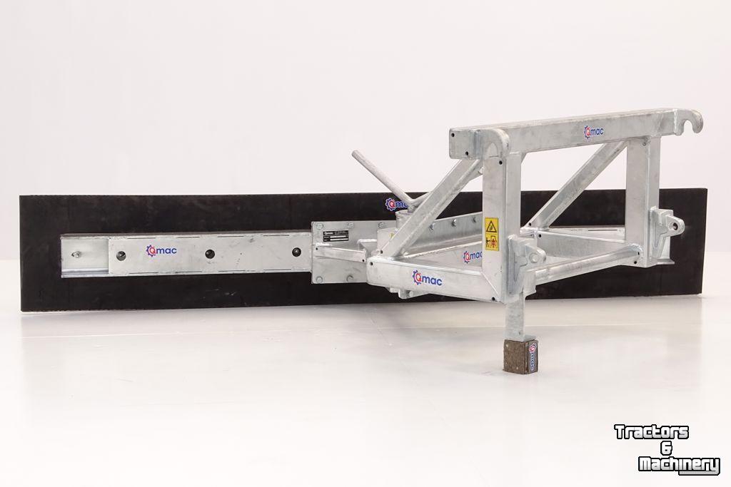 Rabot caoutchouc Qmac 270 MECH SCHUIN EURO