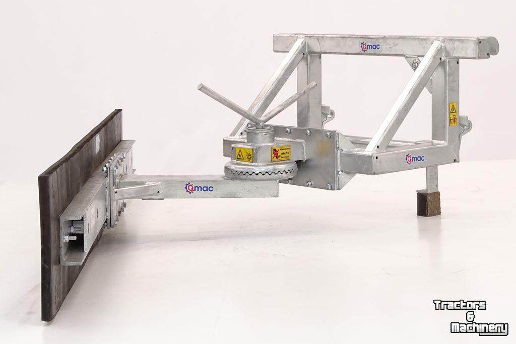 Rabot caoutchouc Qmac 270 MECH SCHUIN EURO
