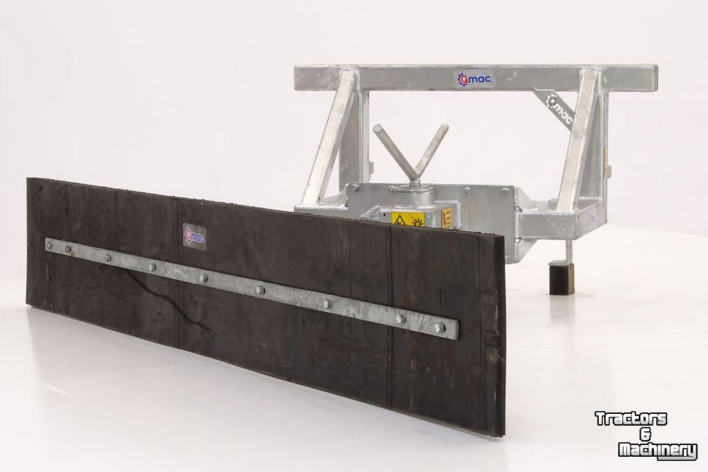 Rabot caoutchouc Qmac 270 MECH SCHUIN EURO