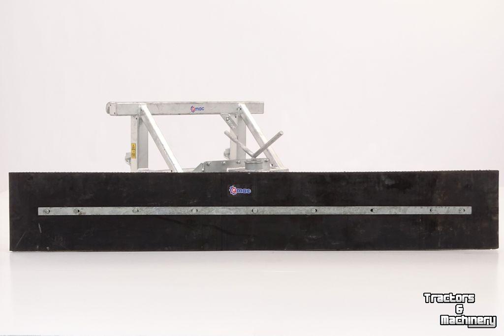Rabot caoutchouc Qmac 270 MECH SCHUIN EURO