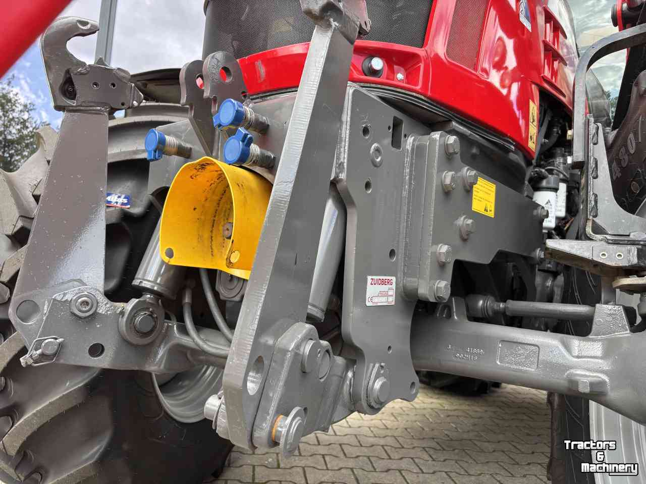 Tracteur Massey Ferguson 5711 SL Dyna- 4 Efficiënt met voorlader
