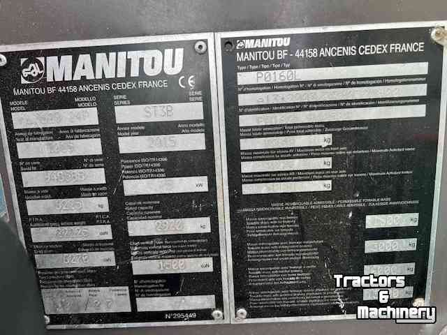 Chargeur Télescopique Manitou MLT 629