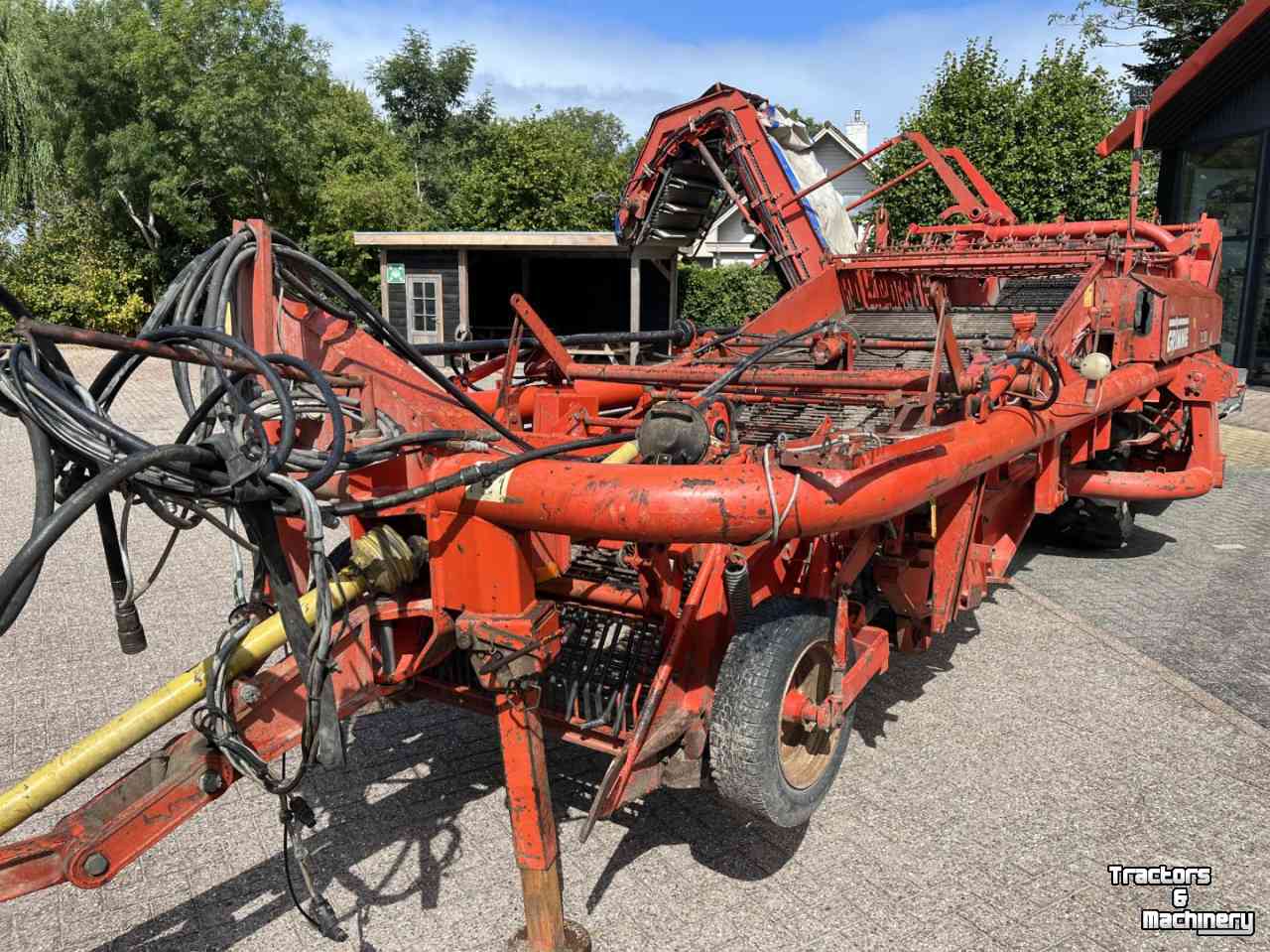 Arracheuse d‘oignons Grimme DL 1500, uienrooier, egelband