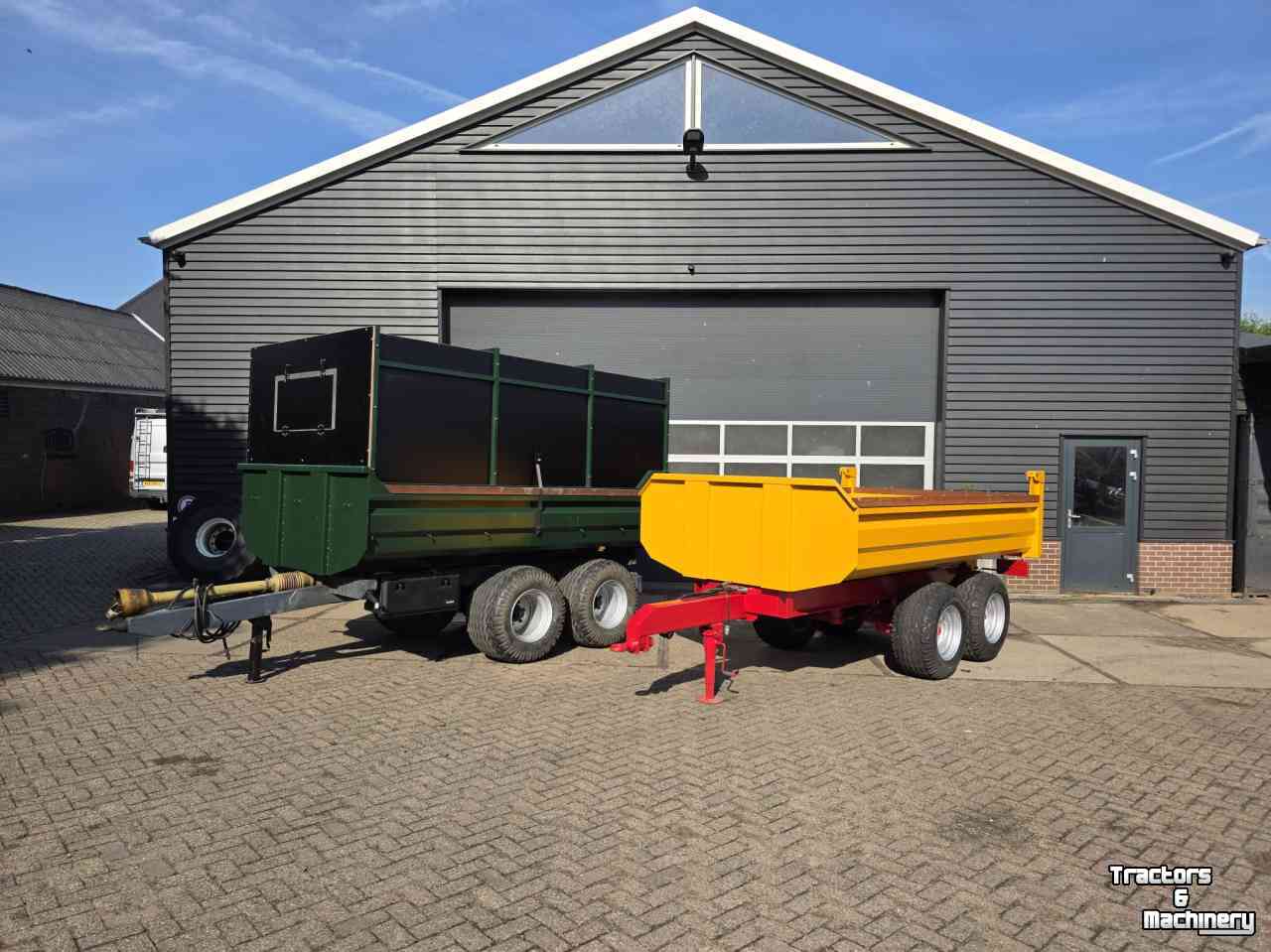 Benne agricole Jako 8 tons kipper kieper bakkenwagen