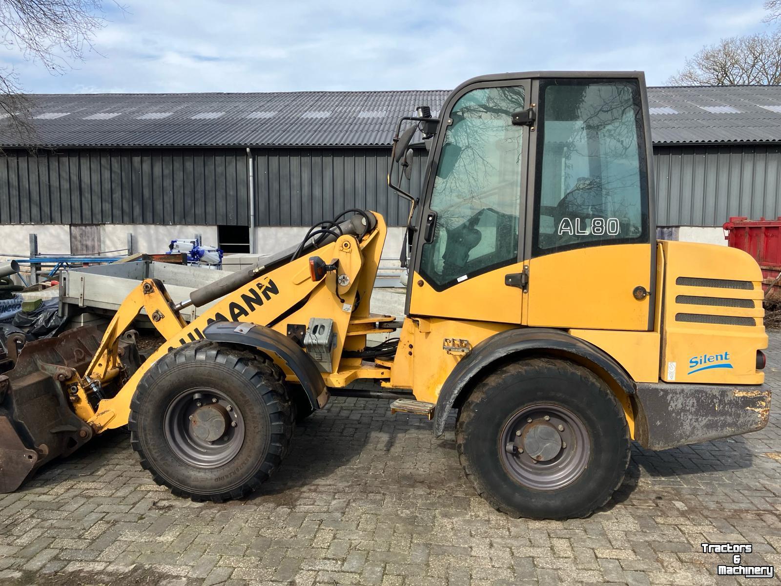 Chargeuse sur pneus Ahlmann AL80