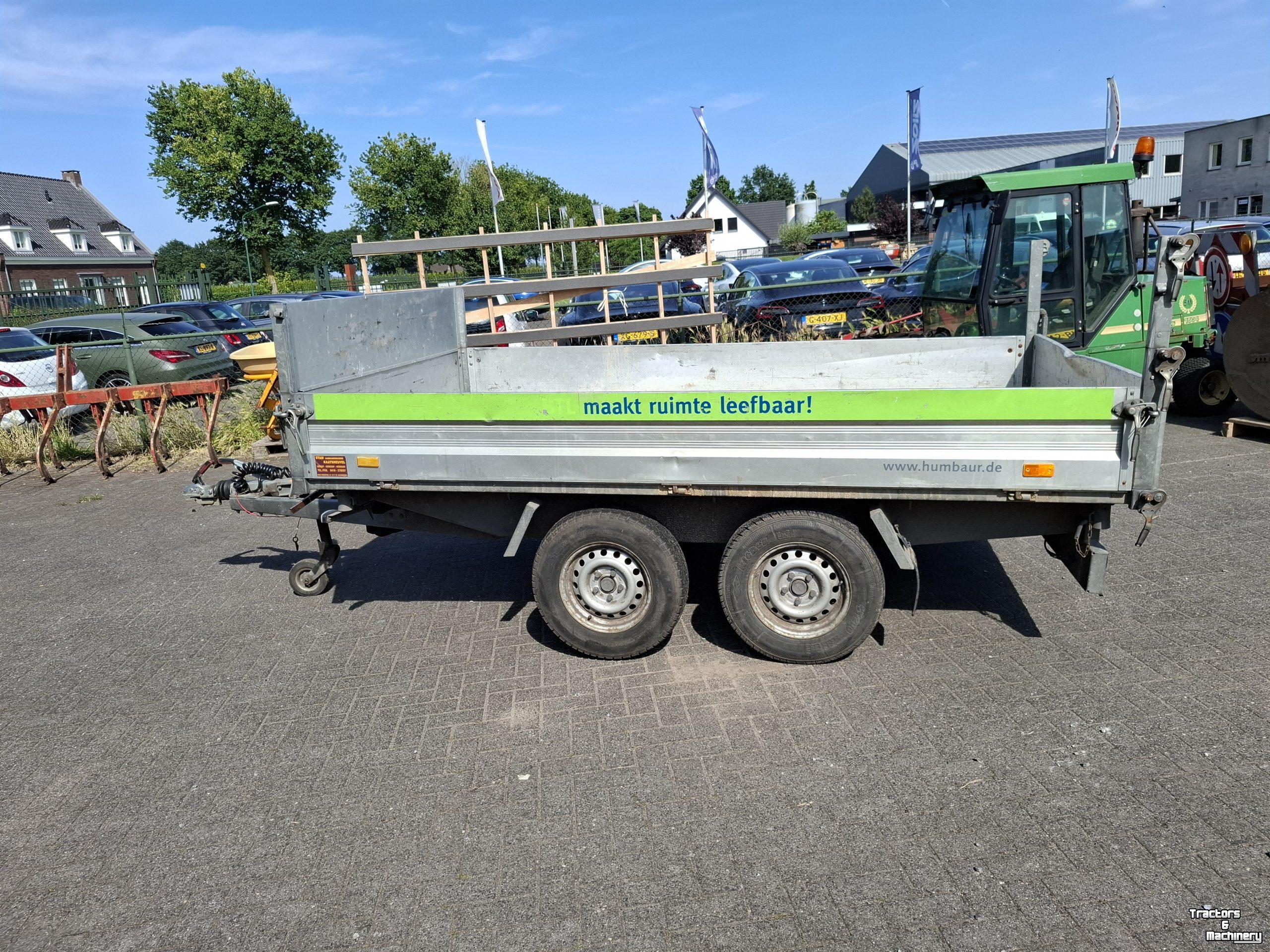 Remorque automobile jusqu’ à 3500 Kg Humbaur htk2000