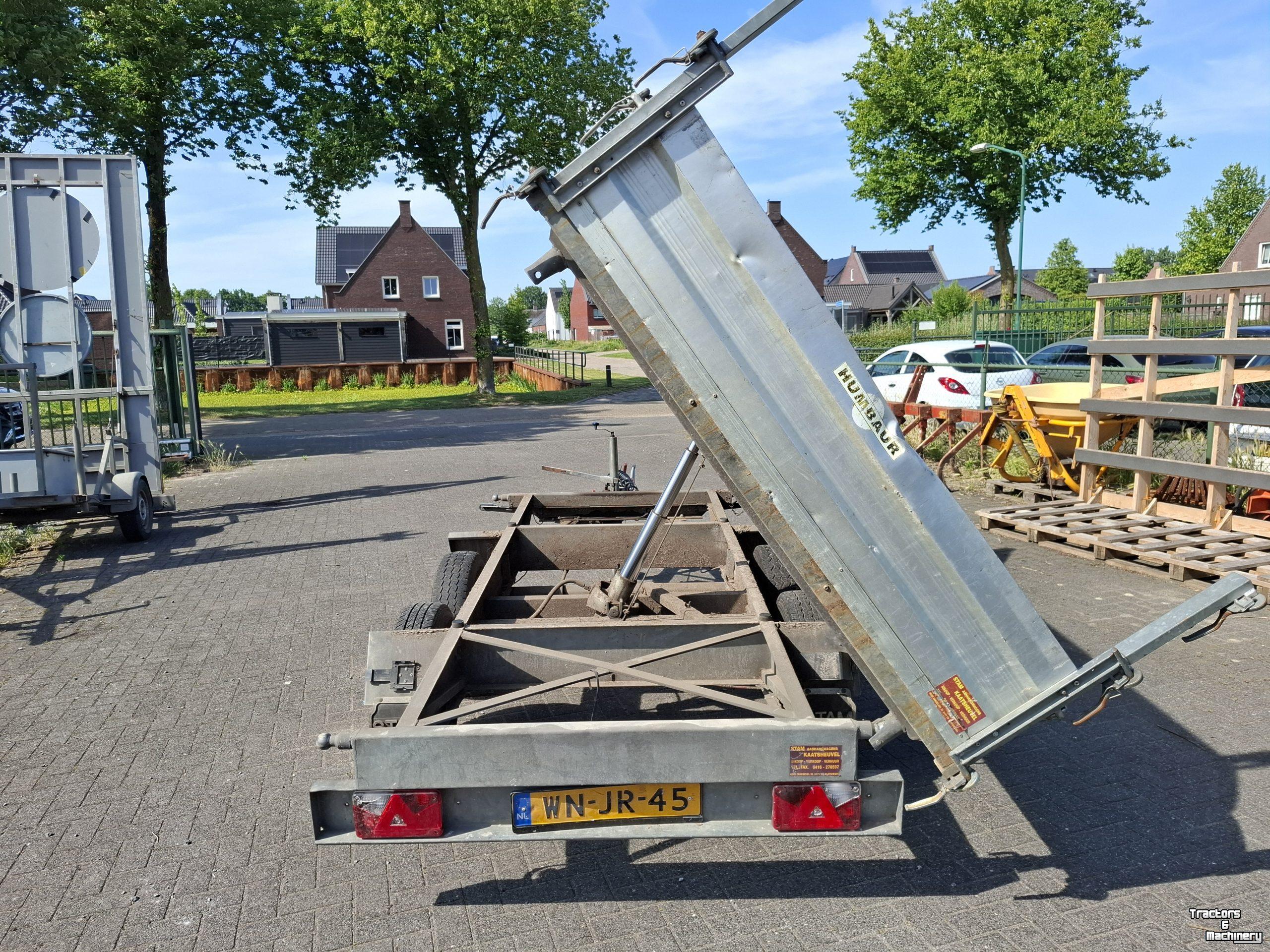Remorque automobile jusqu’ à 3500 Kg Humbaur htk2000