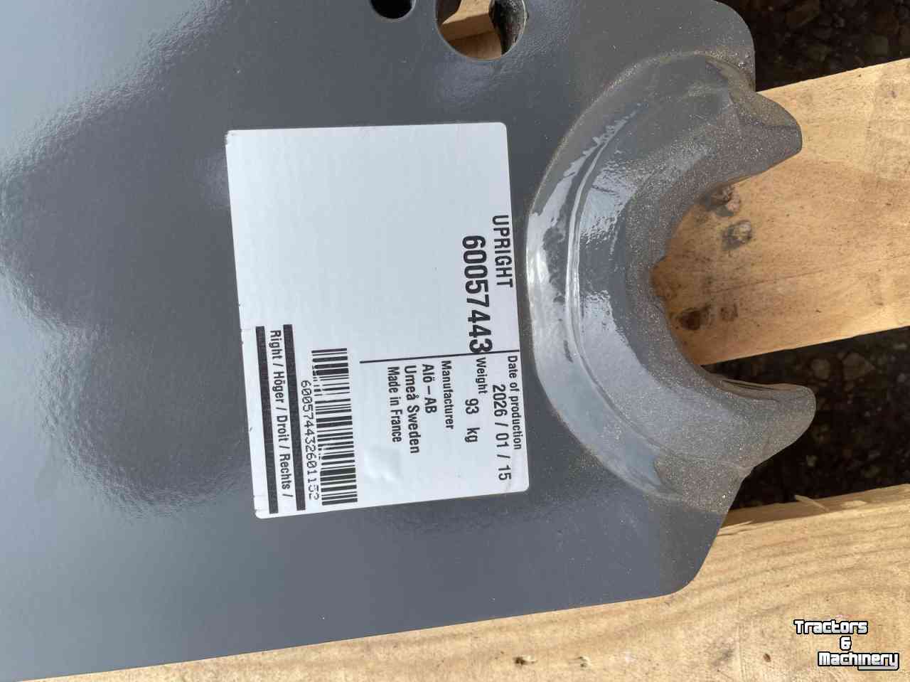 Chargeur frontal Alö voorladersteunen