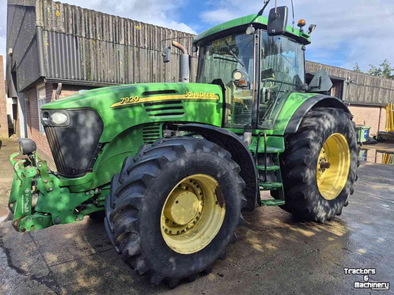 Tracteur John Deere 7920 met fronthef+pto