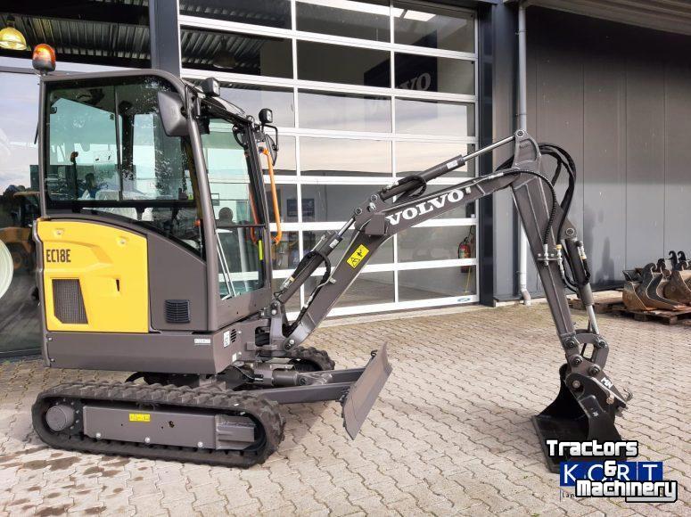 Mini pelleteuse Volvo EC18E