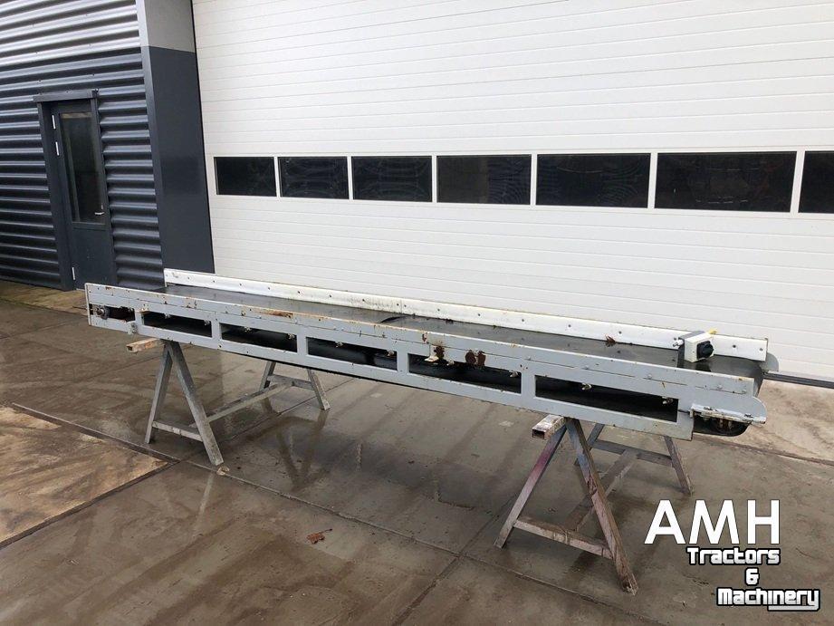 Convoyeur  3800X580 TRANSPORTBAND VLAKKE BAND FLAT BELT CONVEYOR BELT FLACHBAND FÖRDERBAND