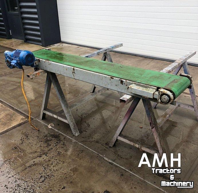 Convoyeur  1860X300 TRANSPORTBAND VLAKKE BAND FLAT BELT CONVEYOR BELT FLACHBAND FÖRDERBAND