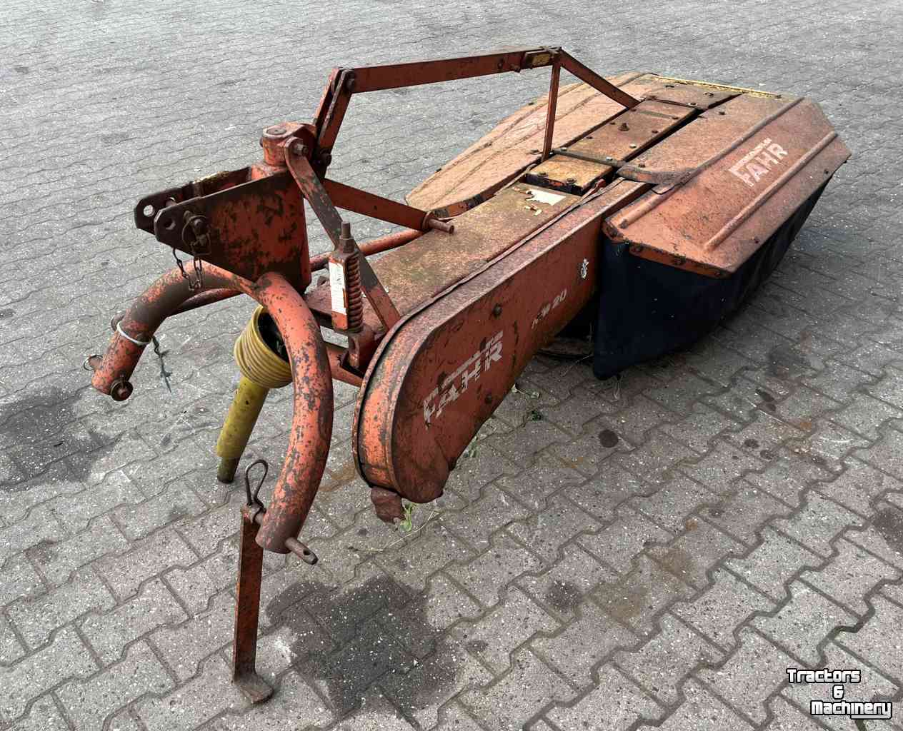 Faucheuse Fahr KM20 trommelmaaier, weidebouwmachines.