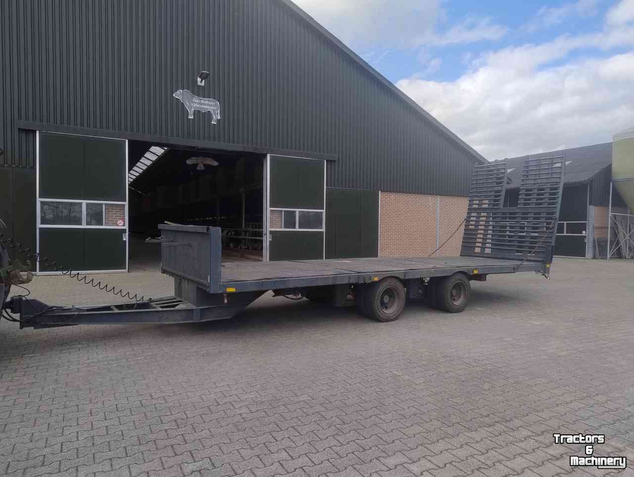 Remorque porte-machines  Optijd wagen