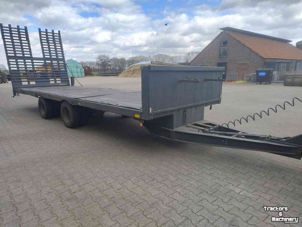 Remorque porte-machines  Optijd wagen