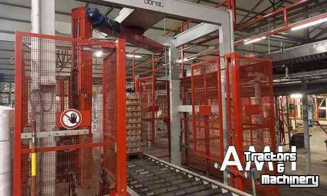 Palettiseur Borst Palletwikkelaar Folie
