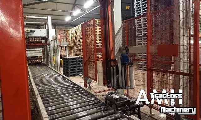 Palettiseur Borst Palletwikkelaar Folie