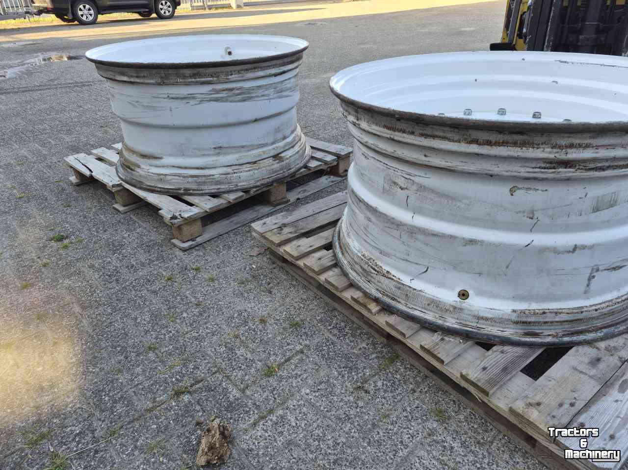 Roues, Pneus, Jantes, Barillets Jumelage  20x38 inch wielen, vaste velg met verloopschijven