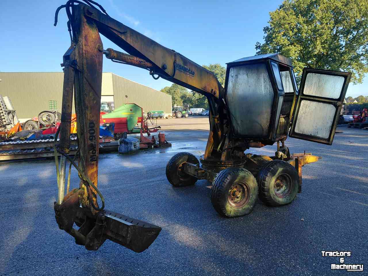 Pelleteuse Visanocar Model 900