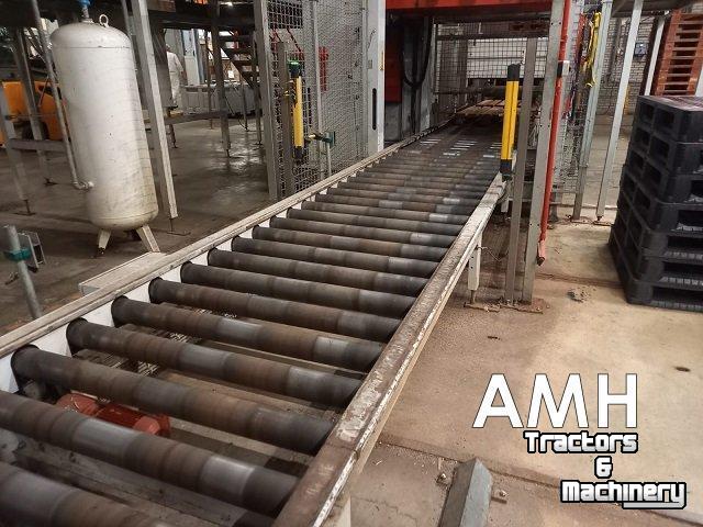 Autres matériel de convoyage et accessoires Borst Palletwikkelaar pallet rollenbaan folie wikkelaar Borst Mustang