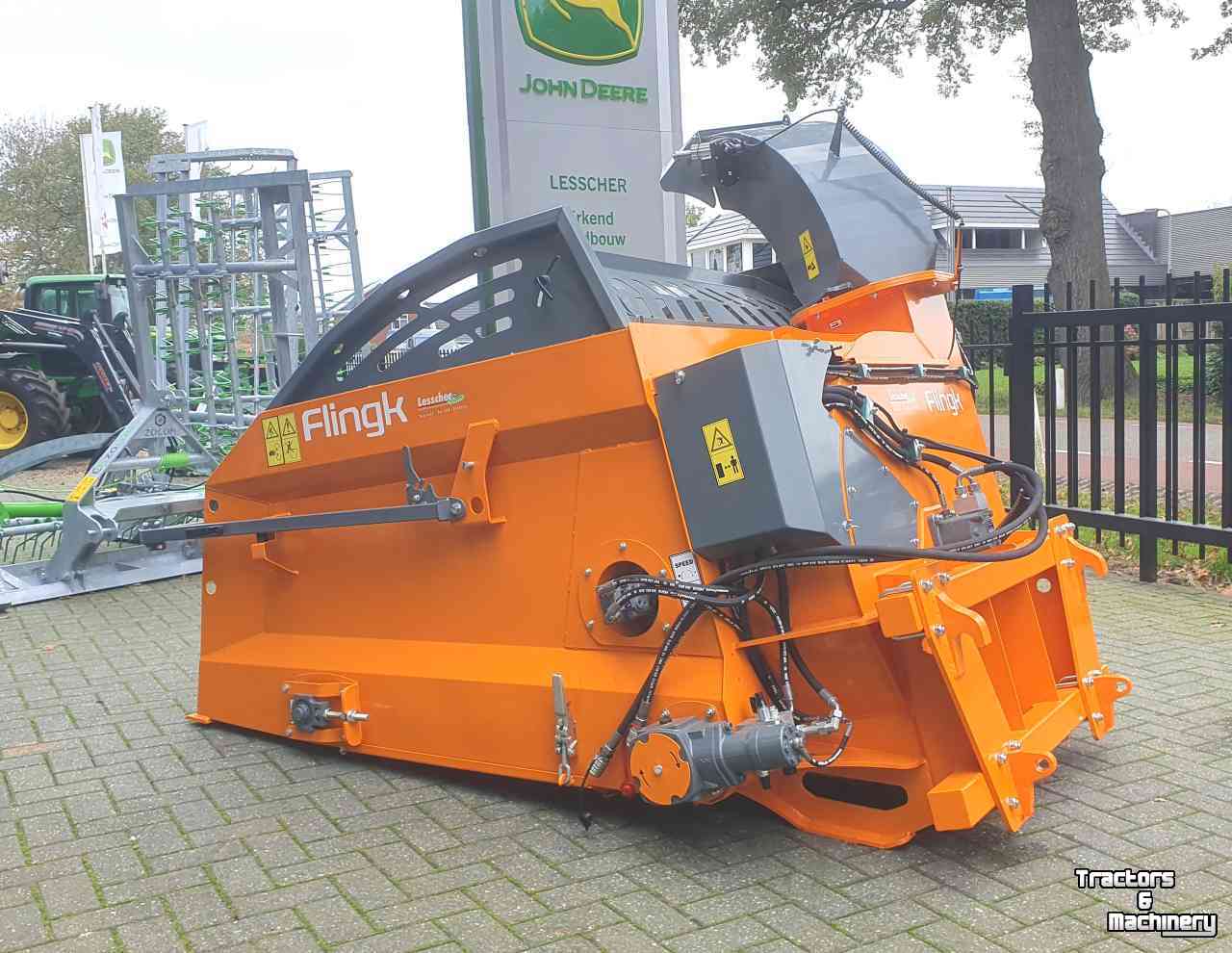 Distributeur de paille pour des logettes Flingk SHC
